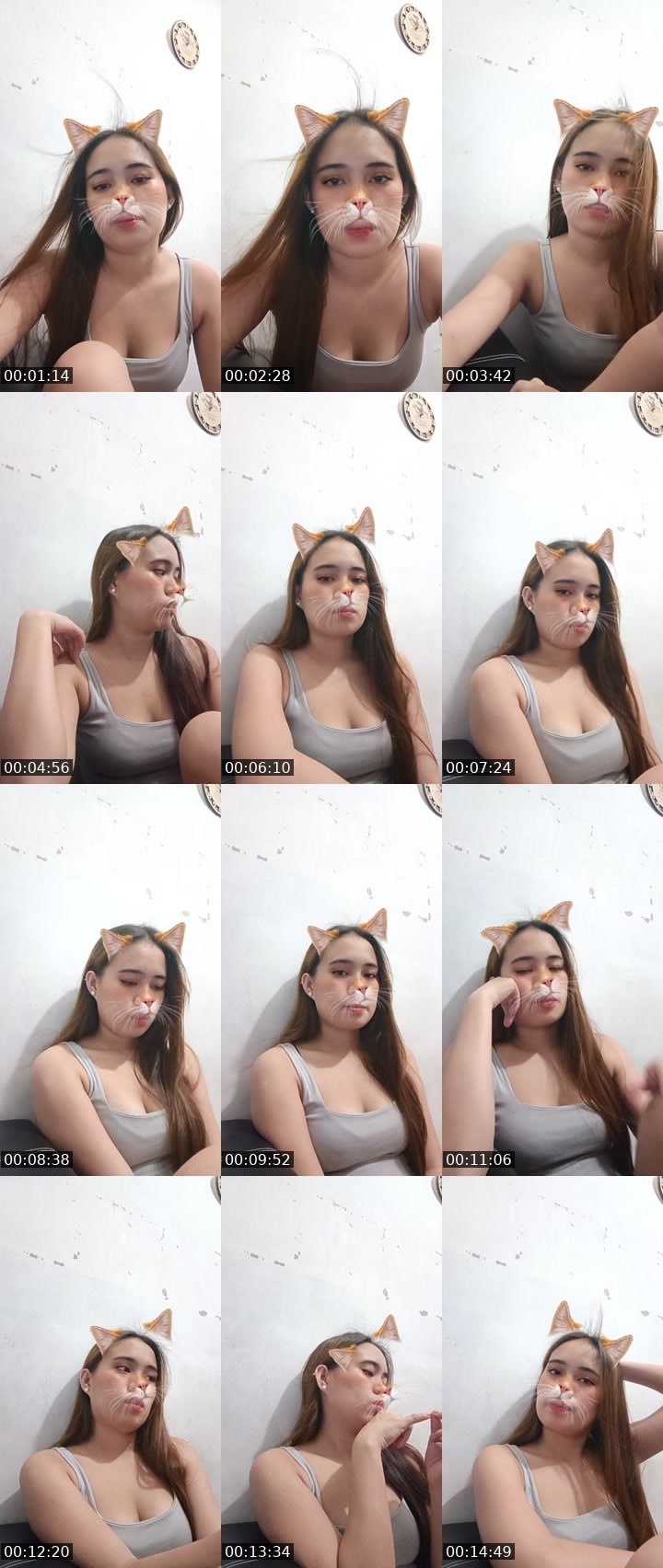 Contact-sheet preview of 👸🏻Alia🐉🍃's Liveme recording
