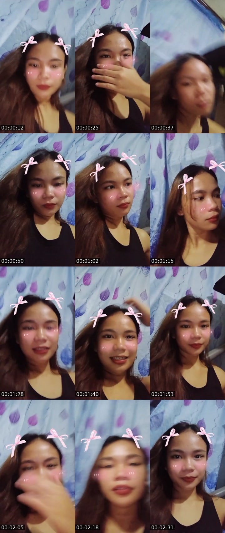 Contact-sheet preview of 👸Naya🧚‍♀️'s Liveme recording