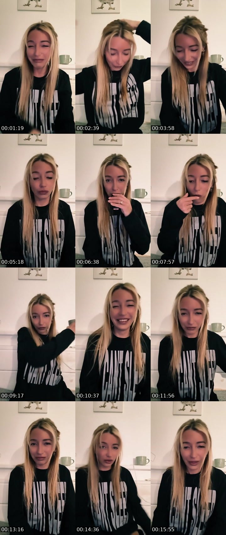 Contact-sheet preview of 😉Kate 🤍℄'s Liveme recording