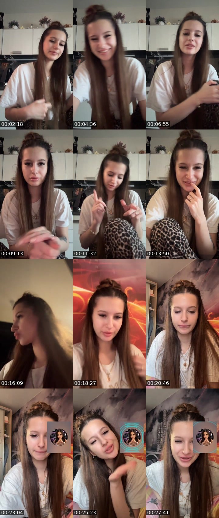 Contact-sheet preview of Karinetta💋's Liveme recording