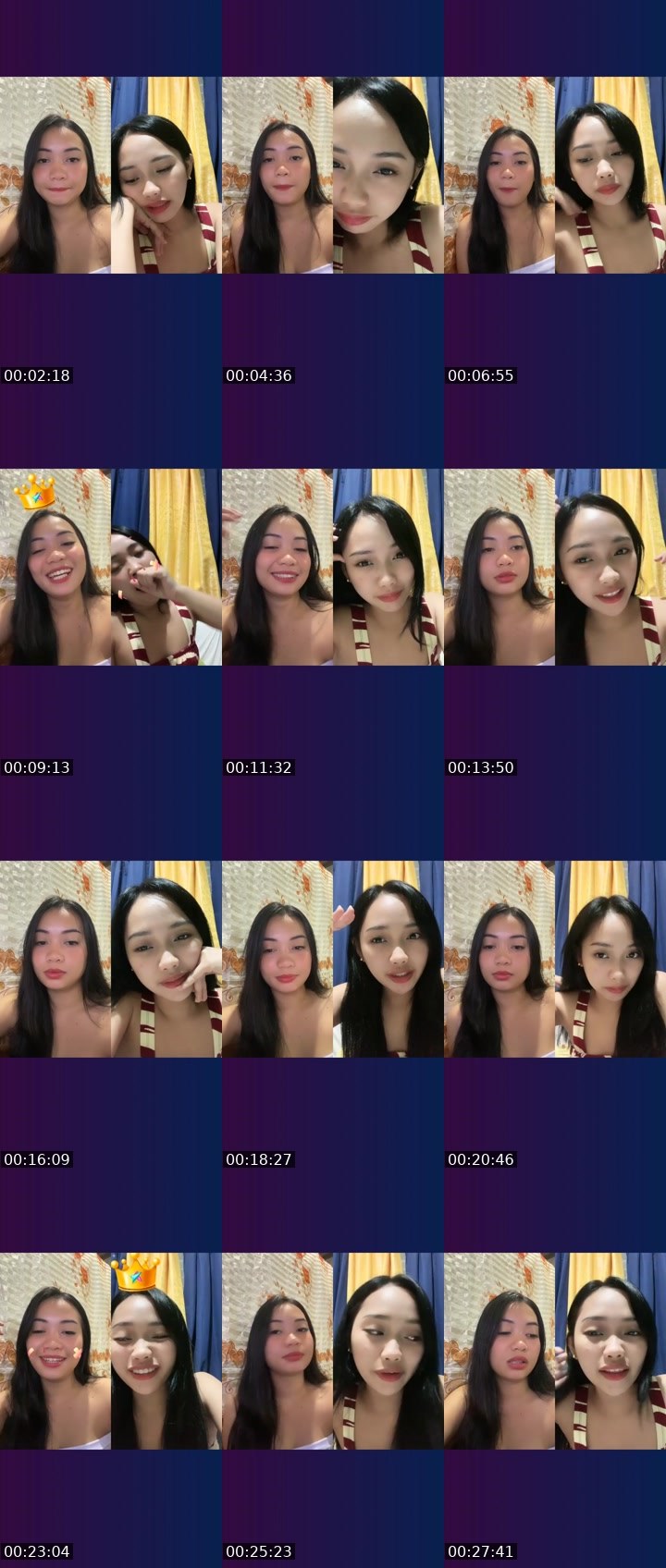 Contact-sheet preview of 🍃👸🏻Shanelyn🦄's Liveme recording