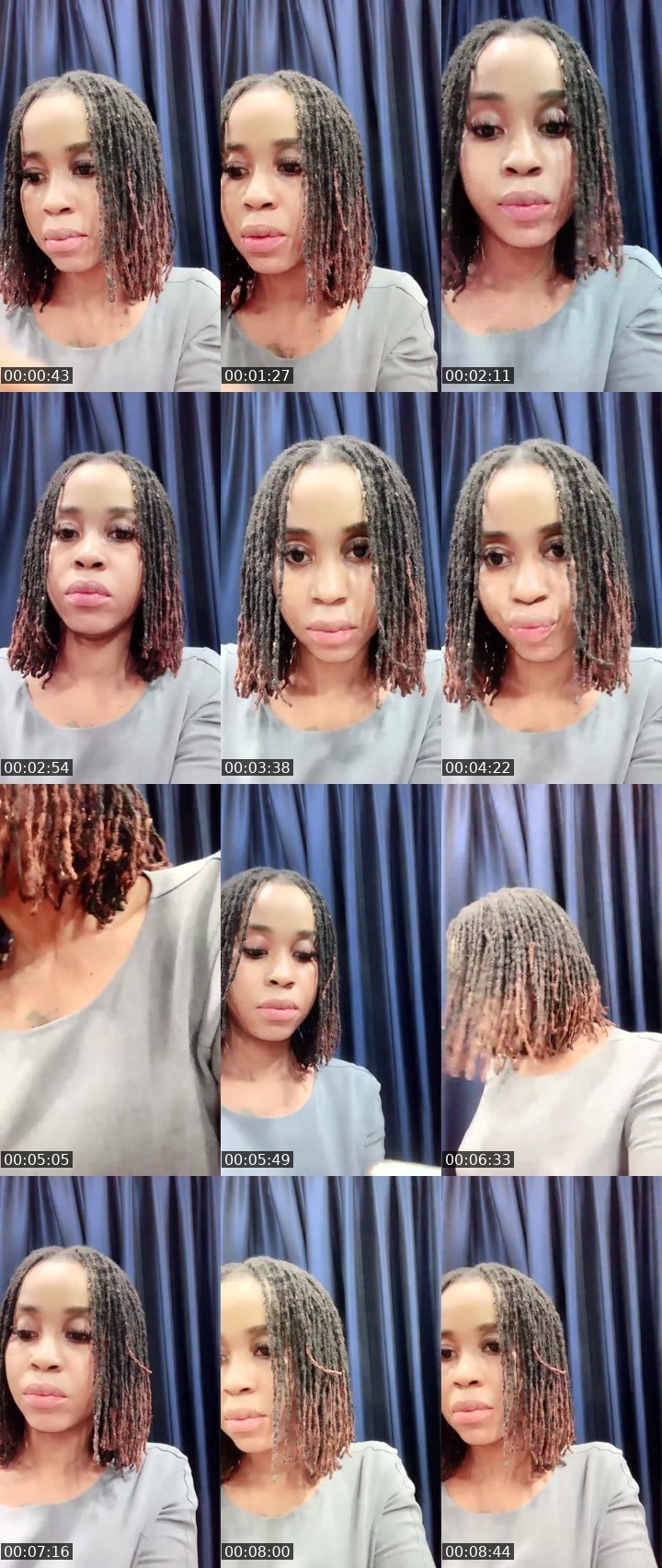 Contact-sheet preview of 🍑Curvy Goddess's Liveme recording