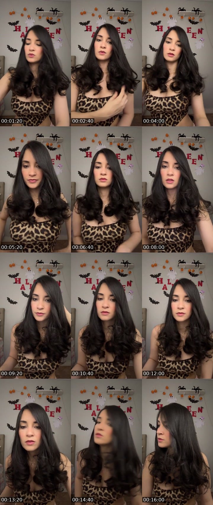 Contact-sheet preview of 🫧🐆Mandy 🧸✨'s Liveme recording