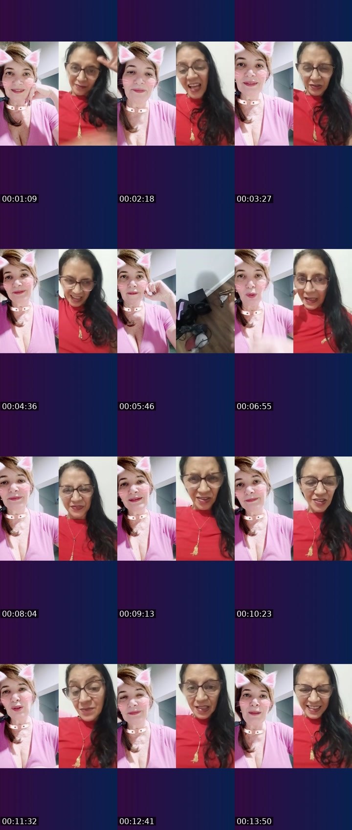 Contact-sheet preview of Bel Vida1k's Liveme recording