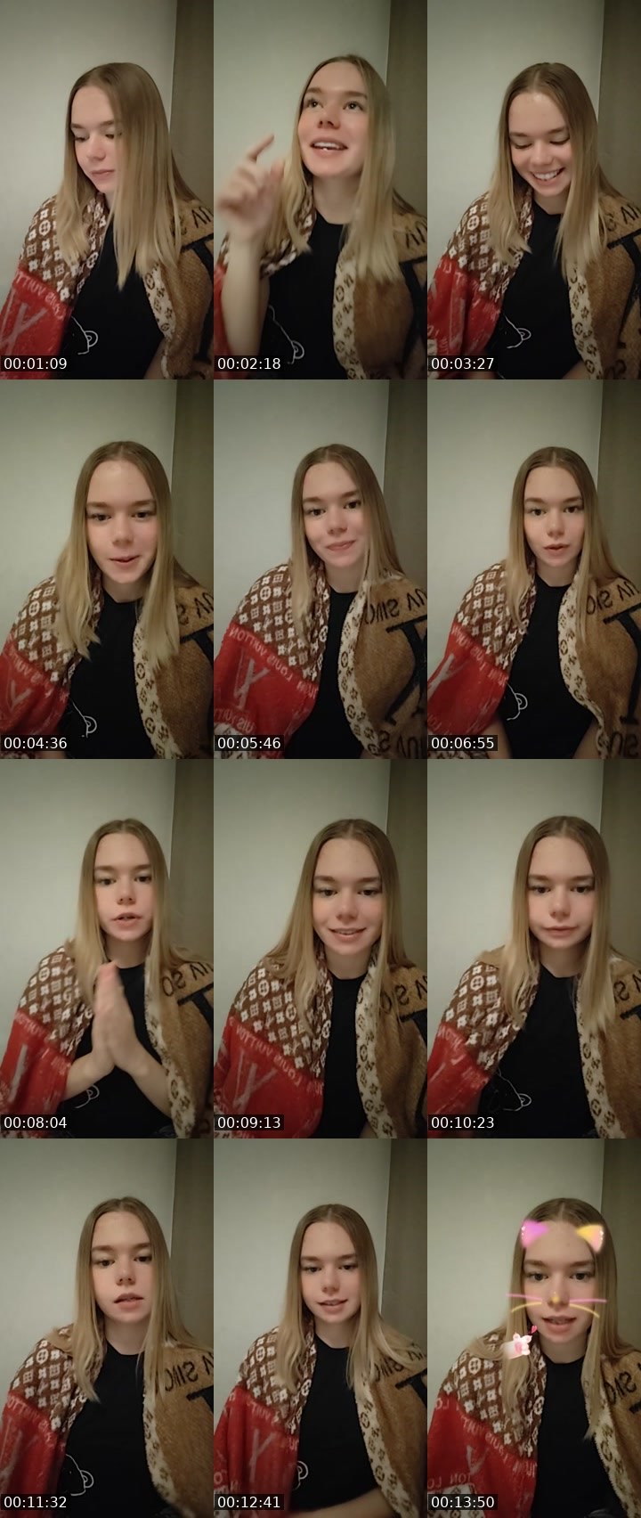 Contact-sheet preview of AVI_30k_goal_💎's Liveme recording
