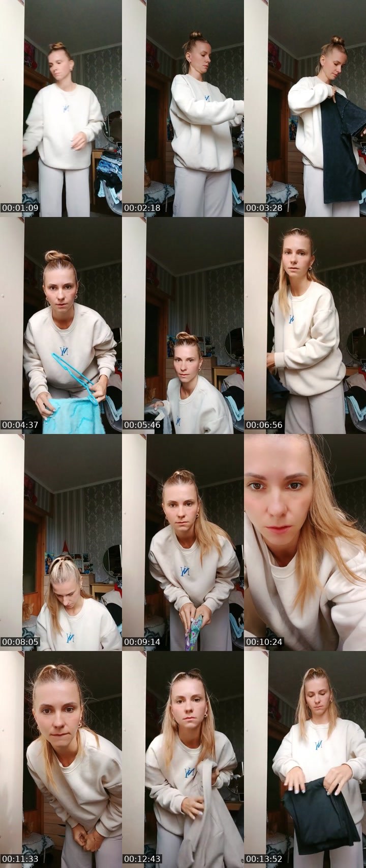 Contact-sheet preview of 🎀 Senorita 🎀's Liveme recording