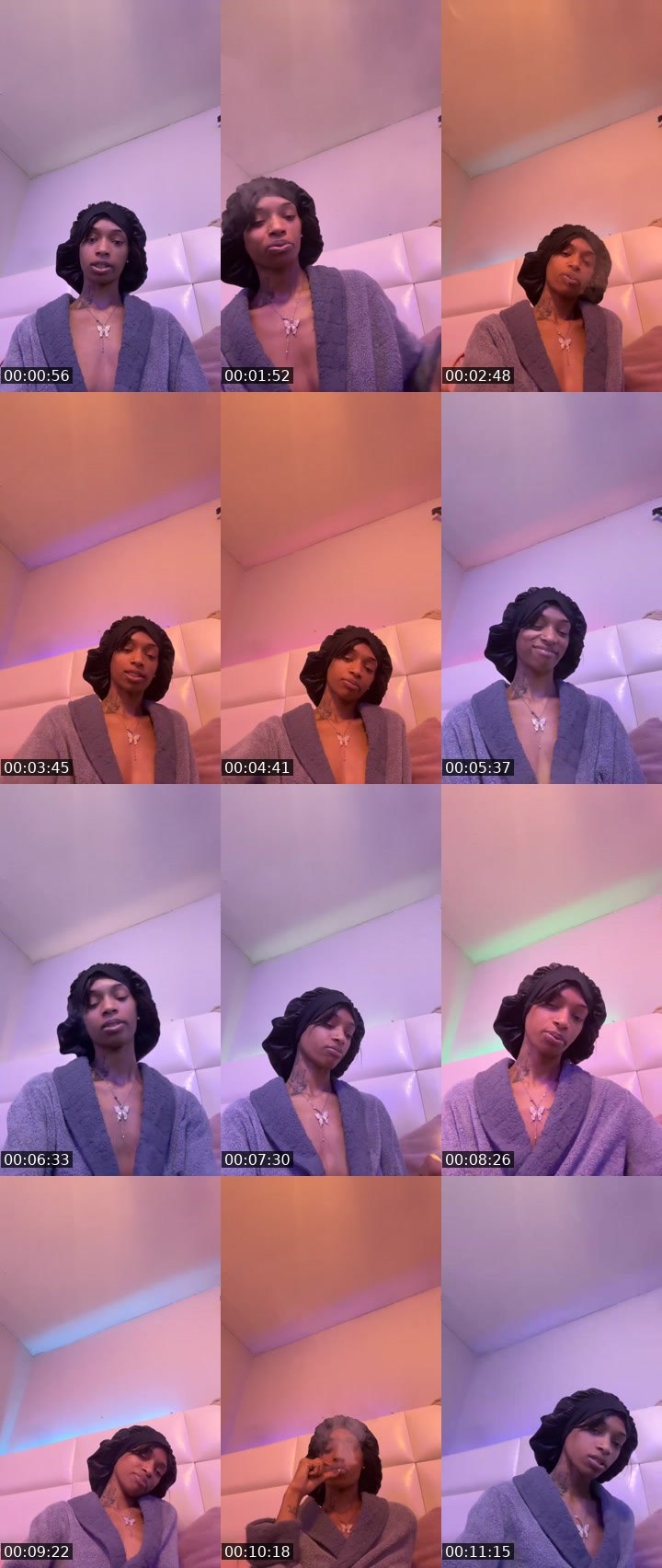Contact-sheet preview of Hennessy2.0's Liveme recording
