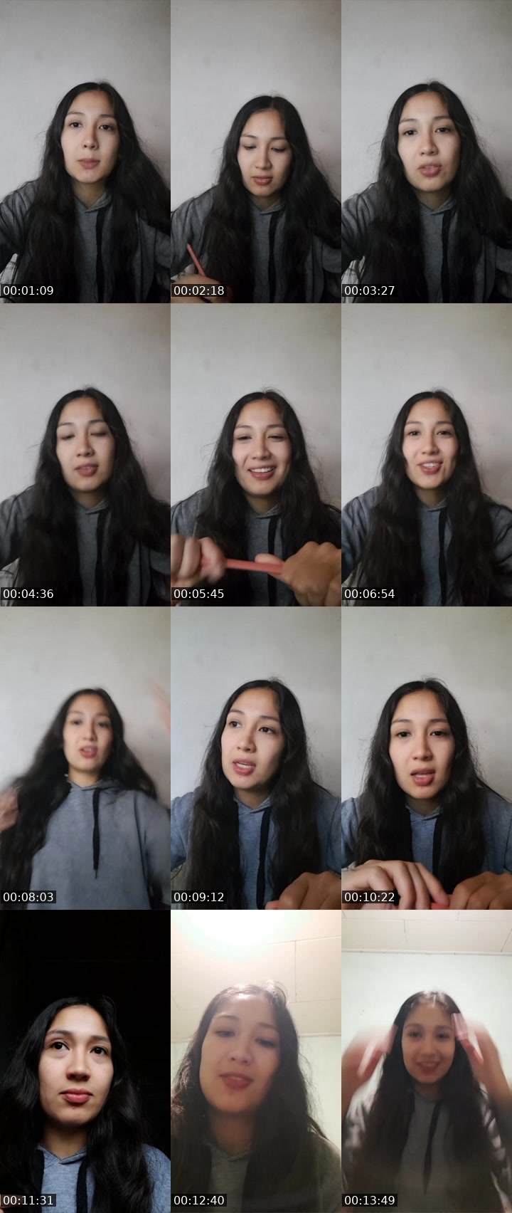 Contact-sheet preview of Nicole 🧿's Liveme recording