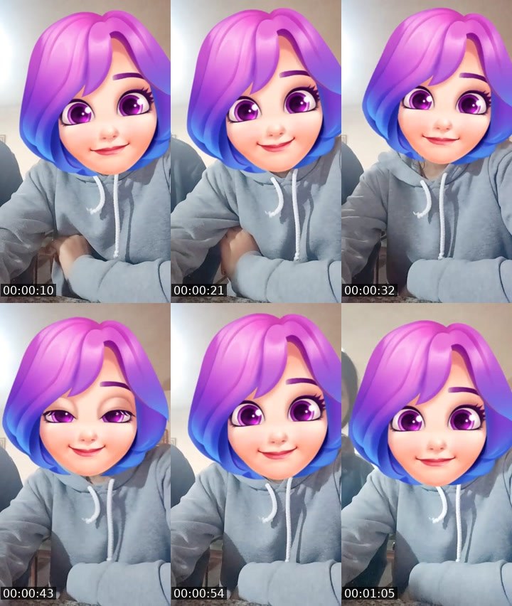 Contact-sheet preview of 🫧Cassy 🕶🫠's Liveme recording