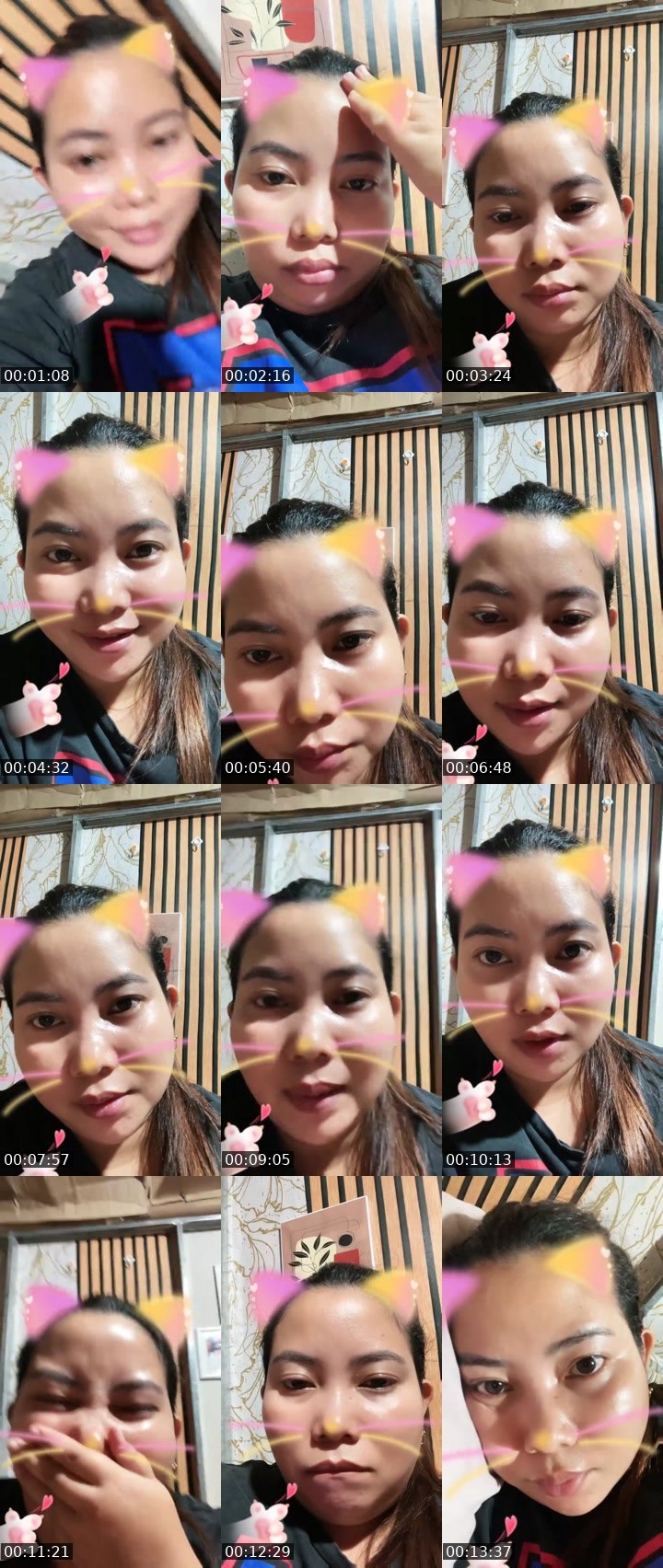 Contact-sheet preview of Aya 🥀✨'s Liveme recording
