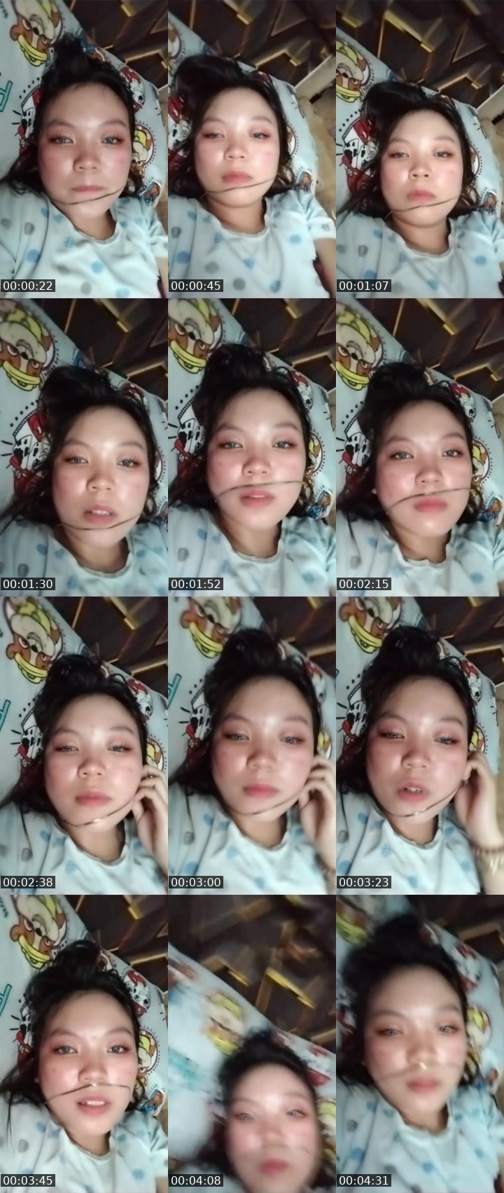 Contact-sheet preview of Yuexin_14's Liveme recording