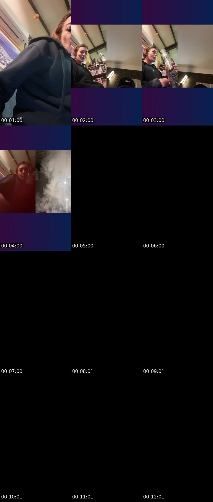 Contact-sheet preview of ✅itsEEEMMA😉😉🔫's Liveme recording