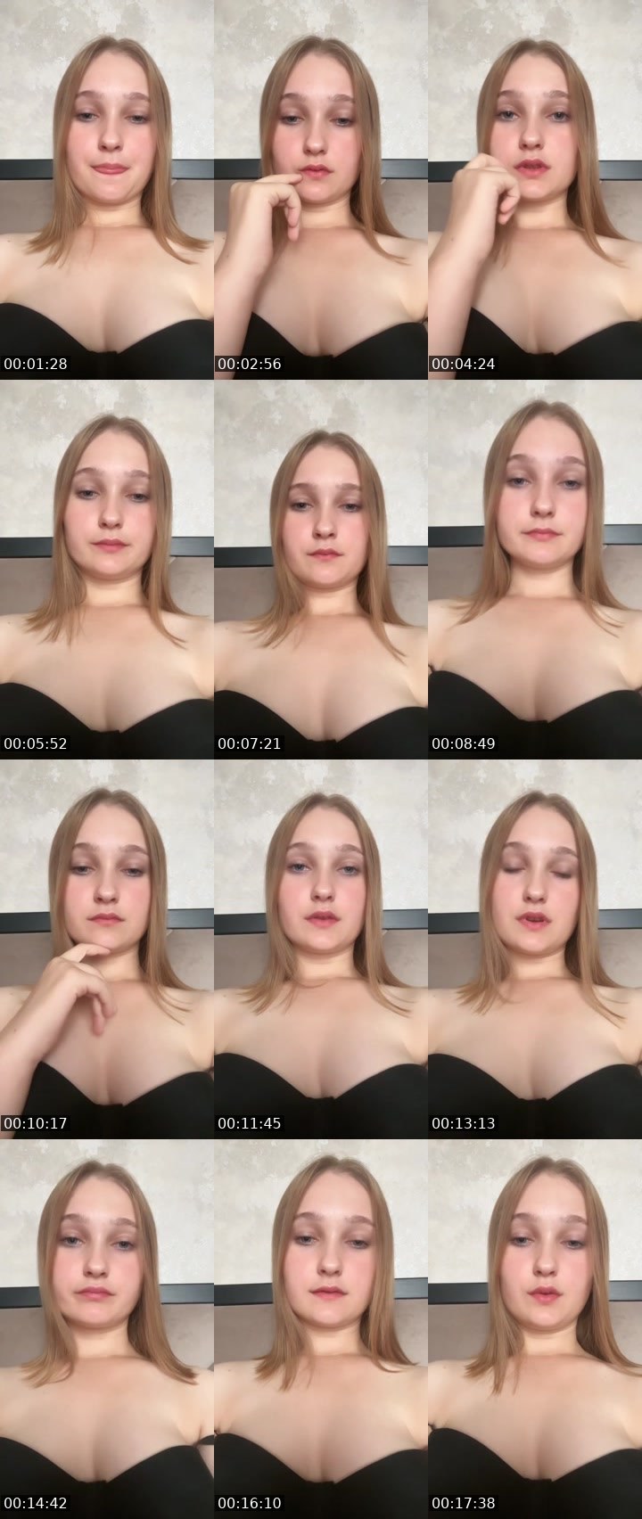 Contact-sheet preview of _Marina_'s Liveme recording