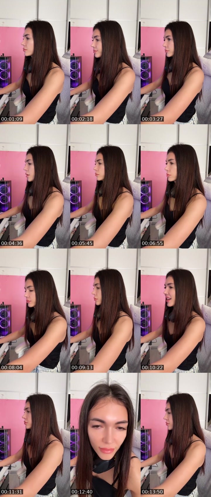 Contact-sheet preview of Incognito🍓's Liveme recording