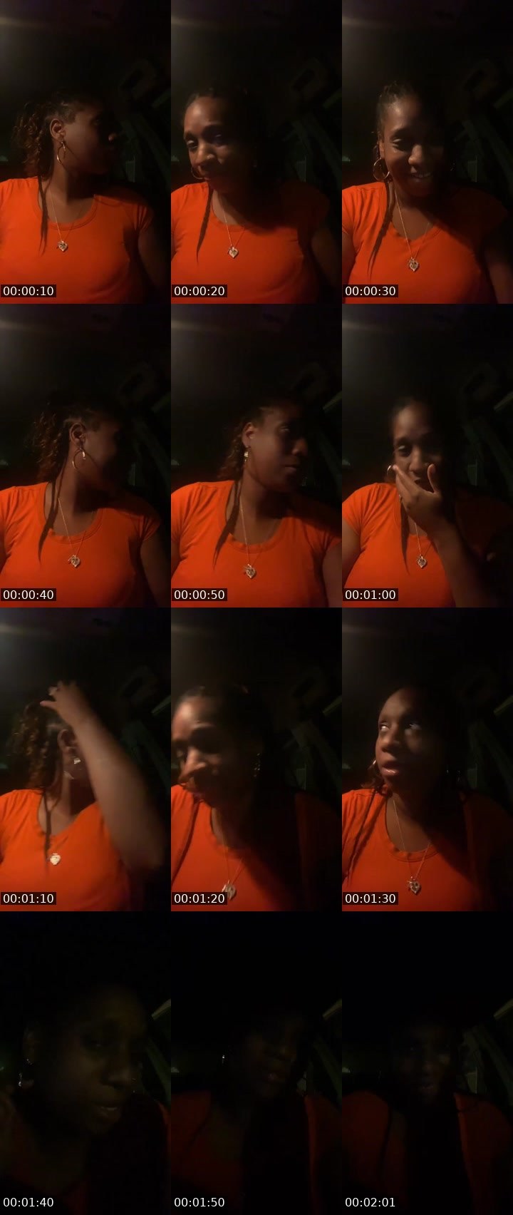 Contact-sheet preview of Dreamdrea's Liveme recording