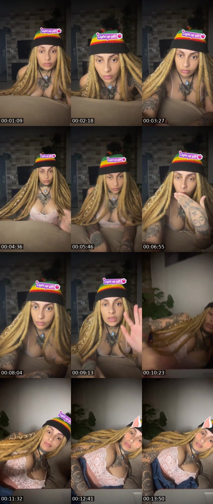 Contact-sheet preview of 🔥⃤Jhey's Liveme recording