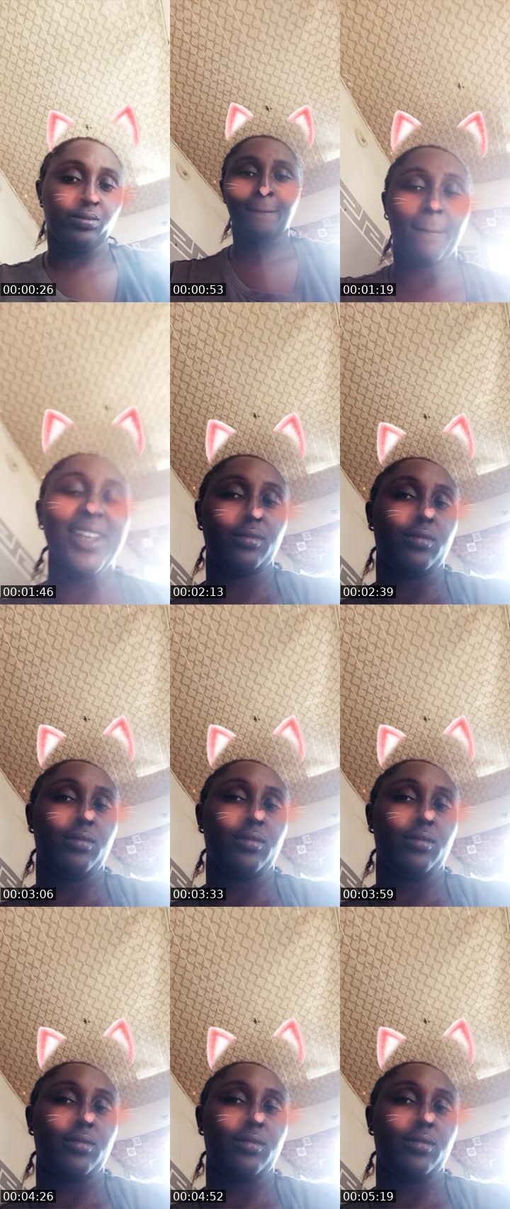 Contact-sheet preview of Jade wire😎's Liveme recording