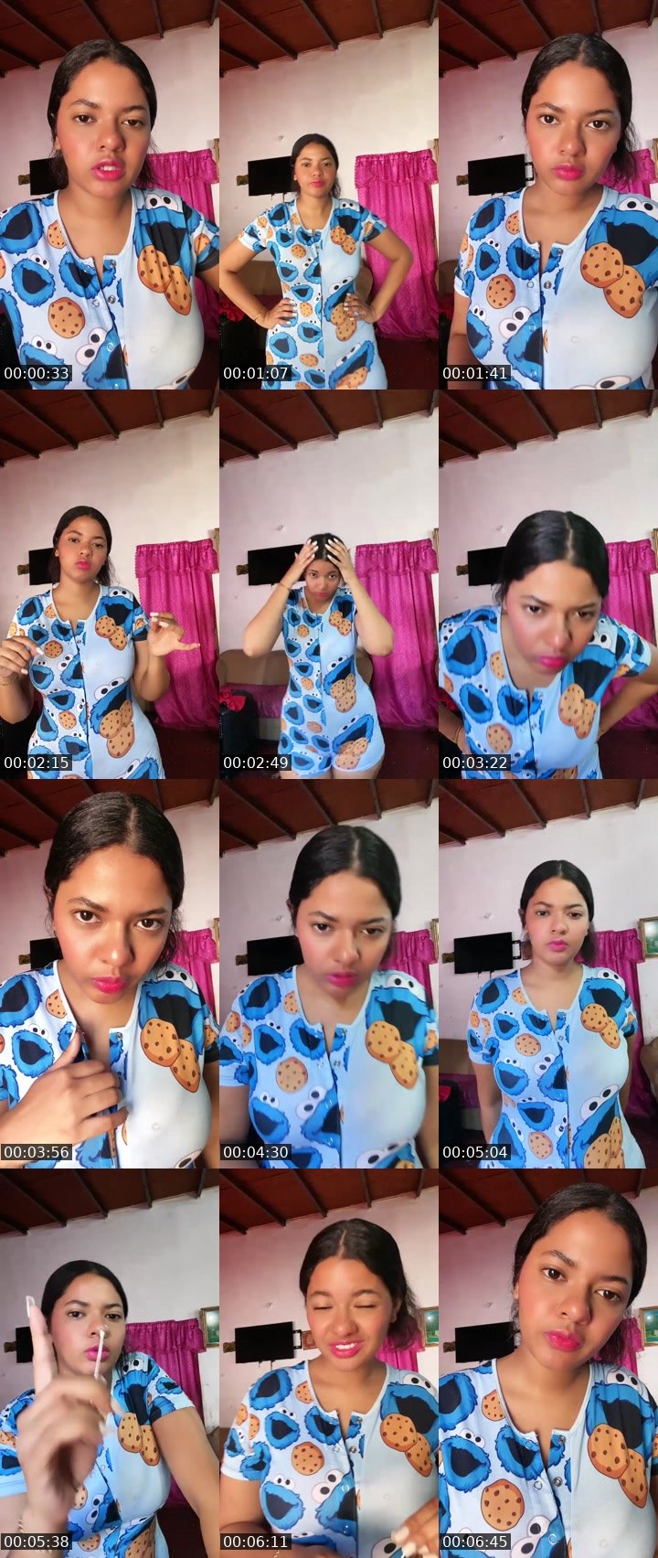 Contact-sheet preview of Mariangela28's Liveme recording