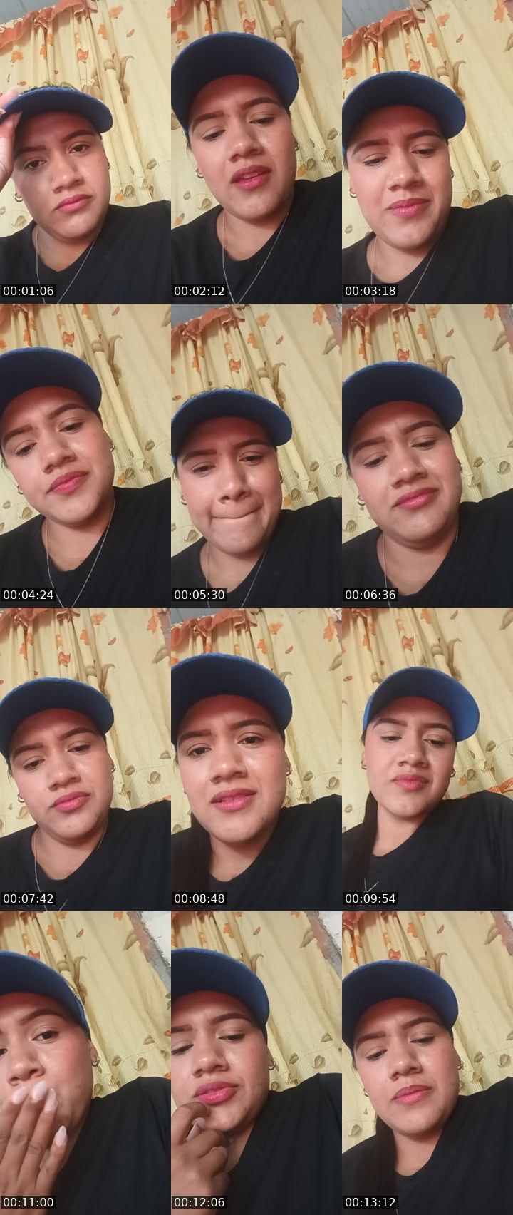 Contact-sheet preview of Liz💙's Liveme recording