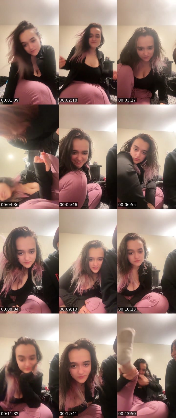 Contact-sheet preview of Livelove-314499365's Liveme recording