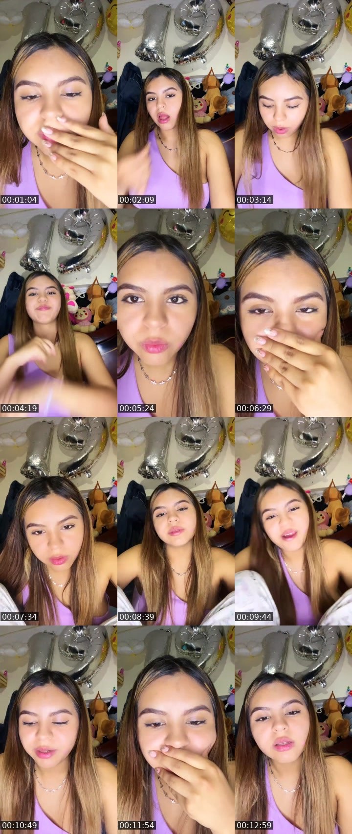 Contact-sheet preview of Emily9876☁️'s Liveme recording