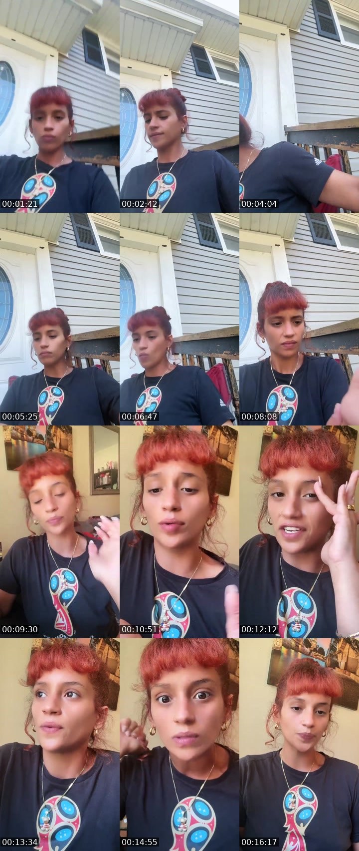Contact-sheet preview of MATRIXBUNNIE's Liveme recording