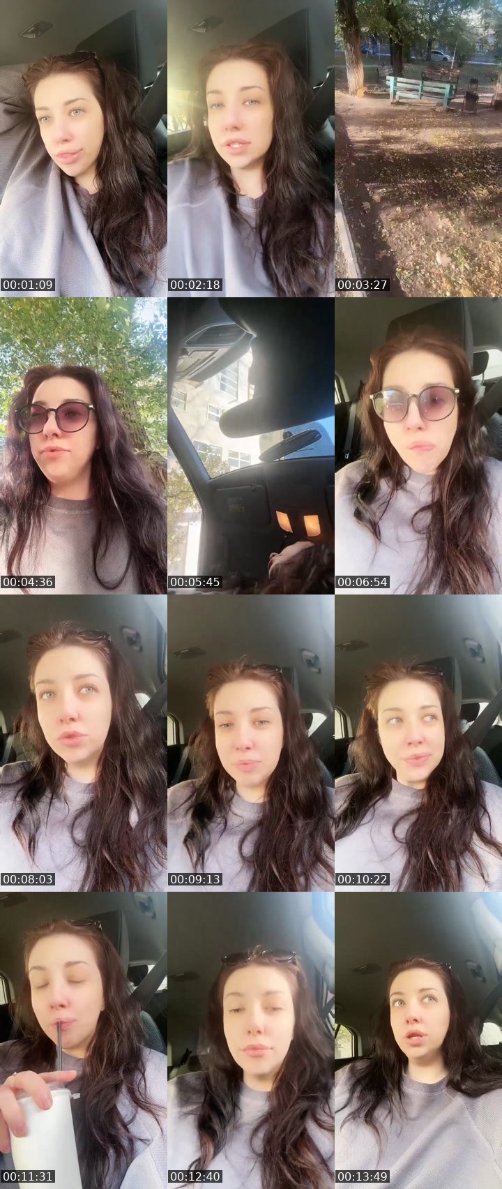 Contact-sheet preview of Victoria🇷🇺's Liveme recording