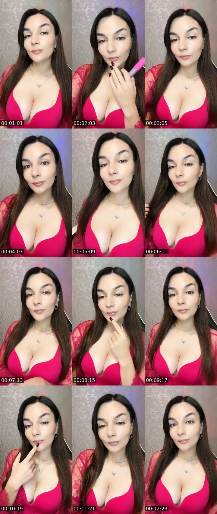 Contact-sheet preview of Destiny-70630667's Liveme recording