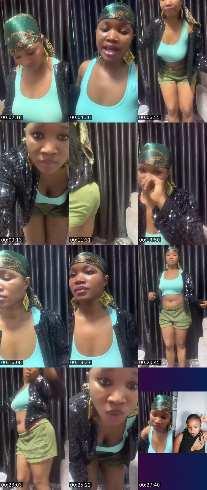 Contact-sheet preview of ⏏️ 𝗗𝘢𝘆𝘇𝘦🎭🗝️'s Liveme recording