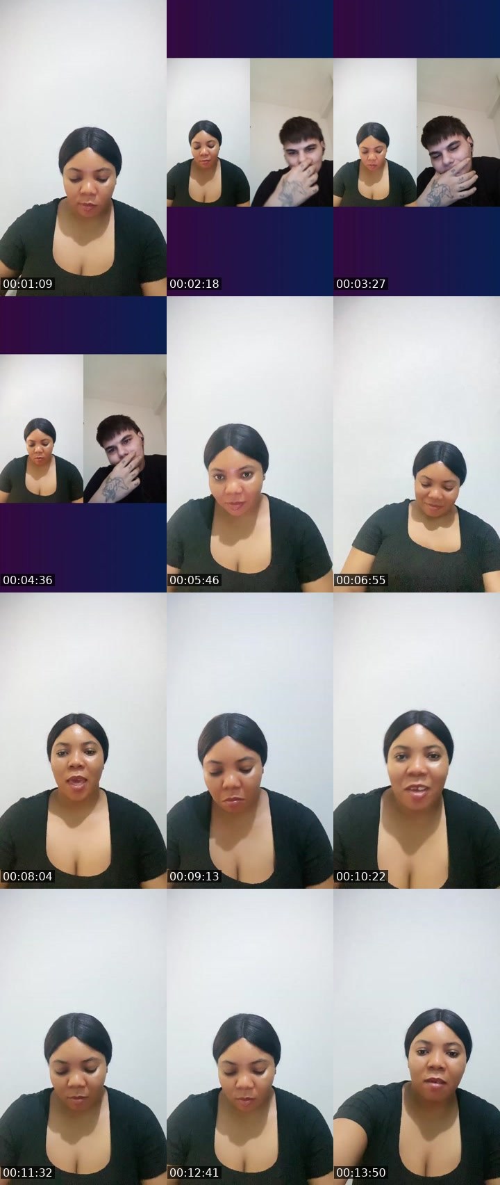 Contact-sheet preview of 🅰️my Lilly🍭🇹🇹🥛's Liveme recording