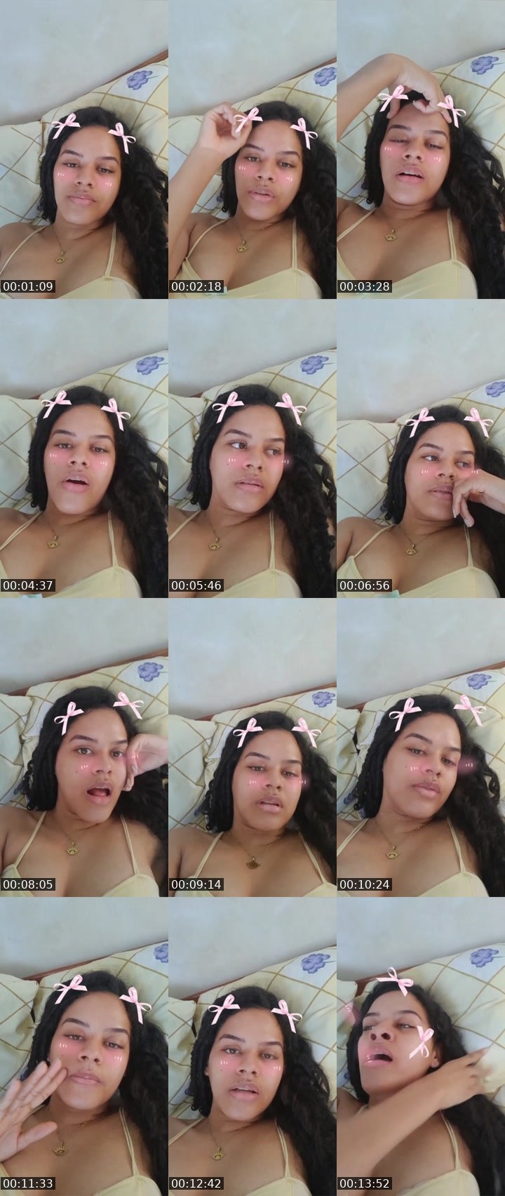 Contact-sheet preview of 💠Annys👁's Liveme recording