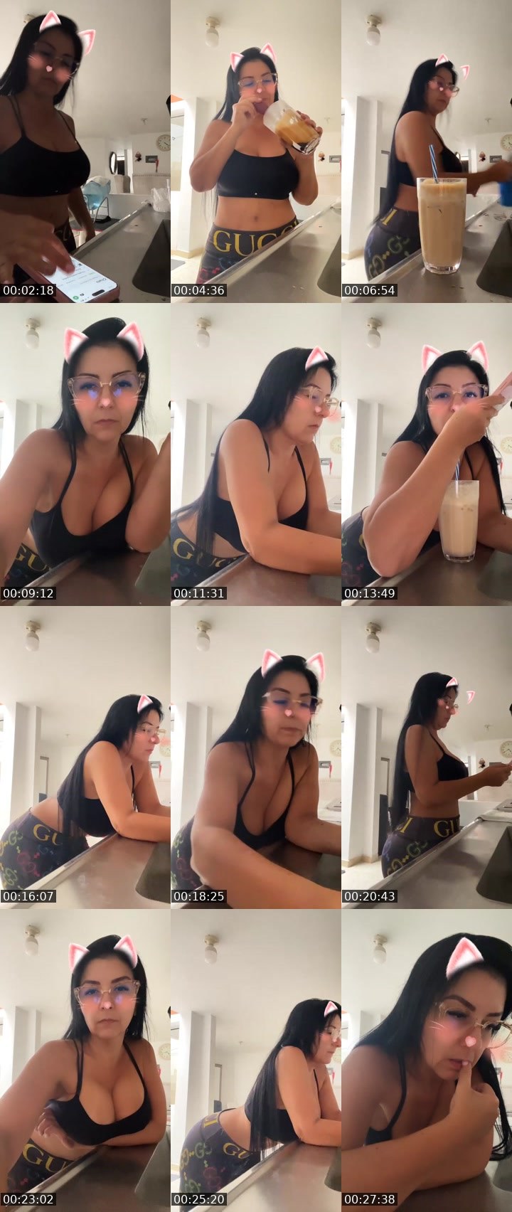 Contact-sheet preview of 👑Natasha 💸🍫💯🇨🇴's Liveme recording