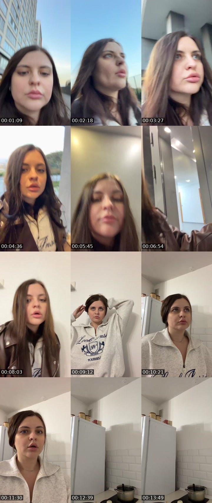 Contact-sheet preview of Kavai's Liveme recording