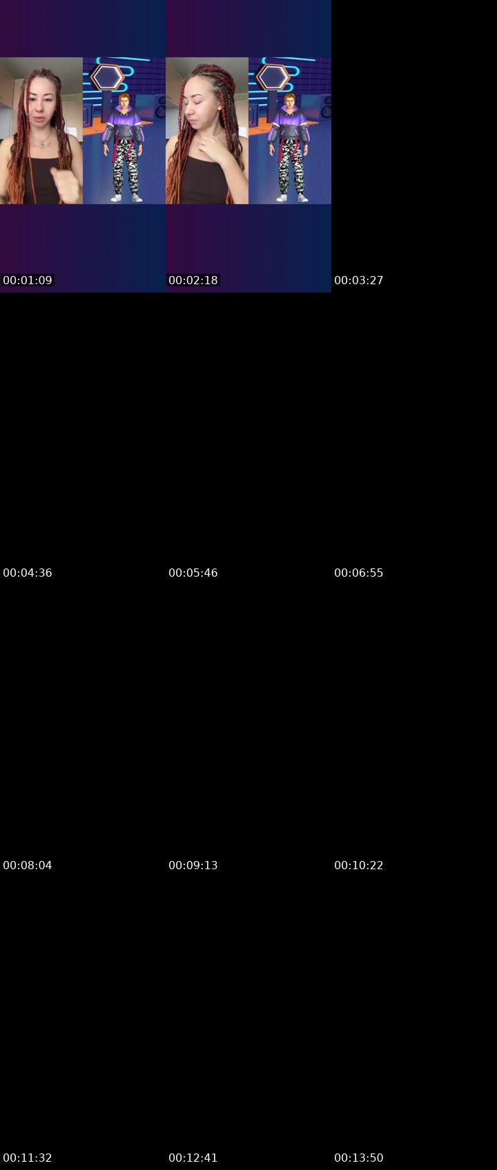 Contact-sheet preview of MU$E💎146к℄'s Liveme recording