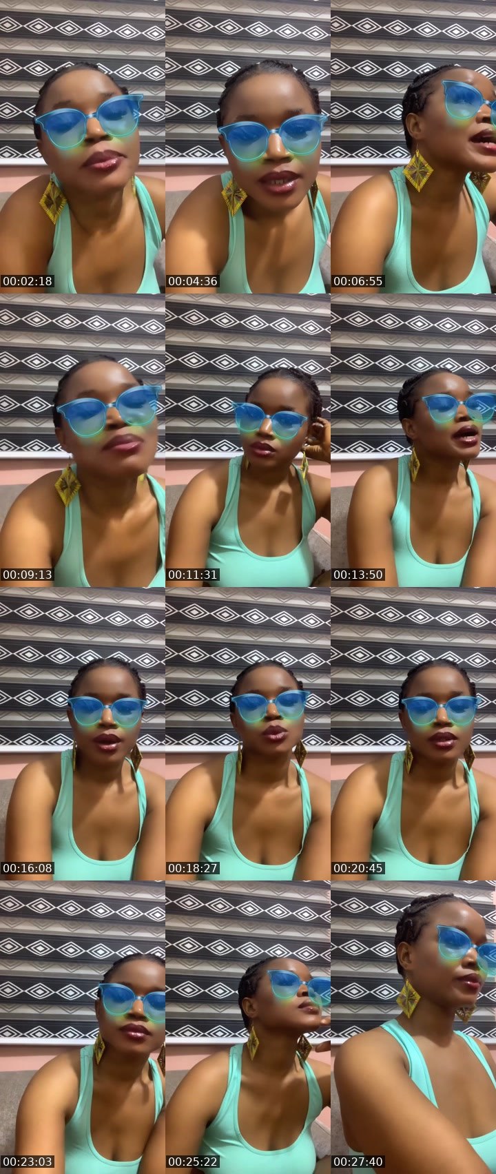 Contact-sheet preview of 𝗗𝘢𝘆𝘇𝘦🎭🗝️'s Liveme recording
