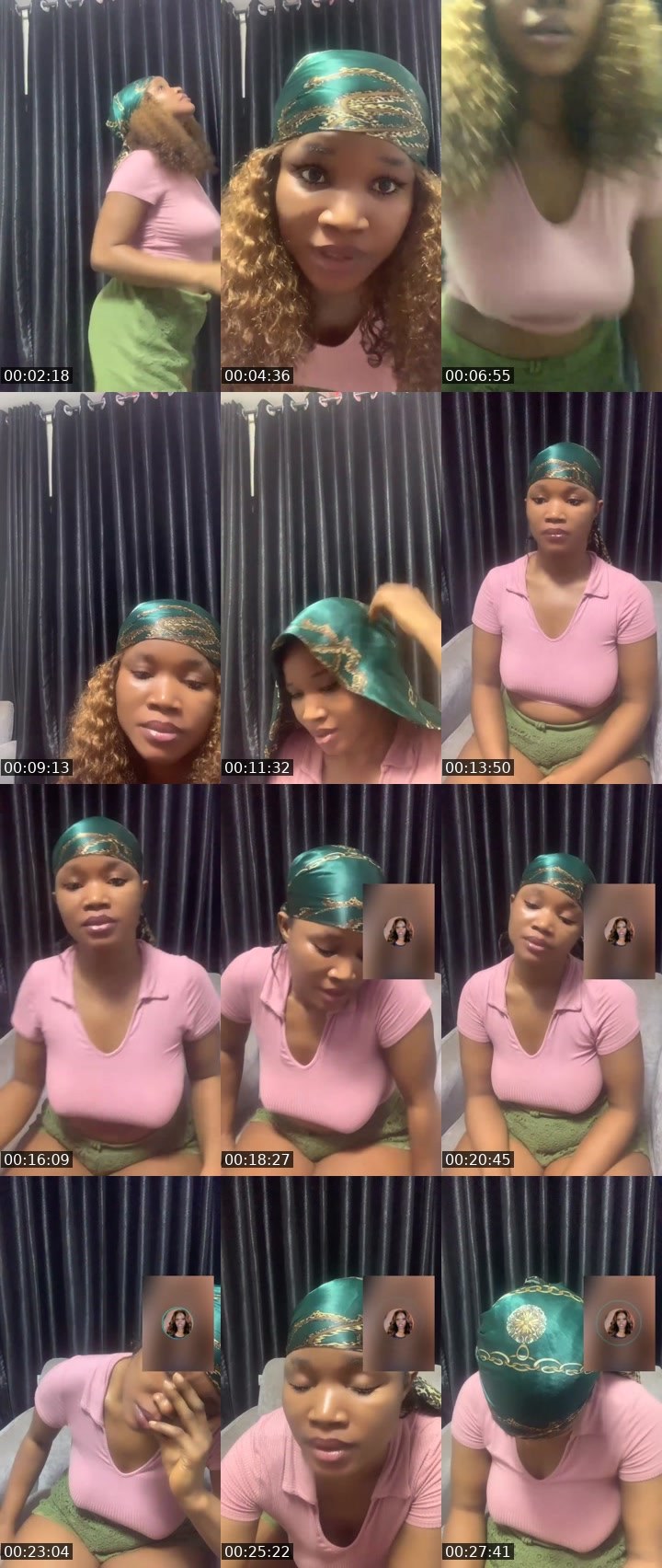 Contact-sheet preview of ⏏️ 𝗗𝘢𝘆𝘇𝘦🎭🗝️'s Liveme recording