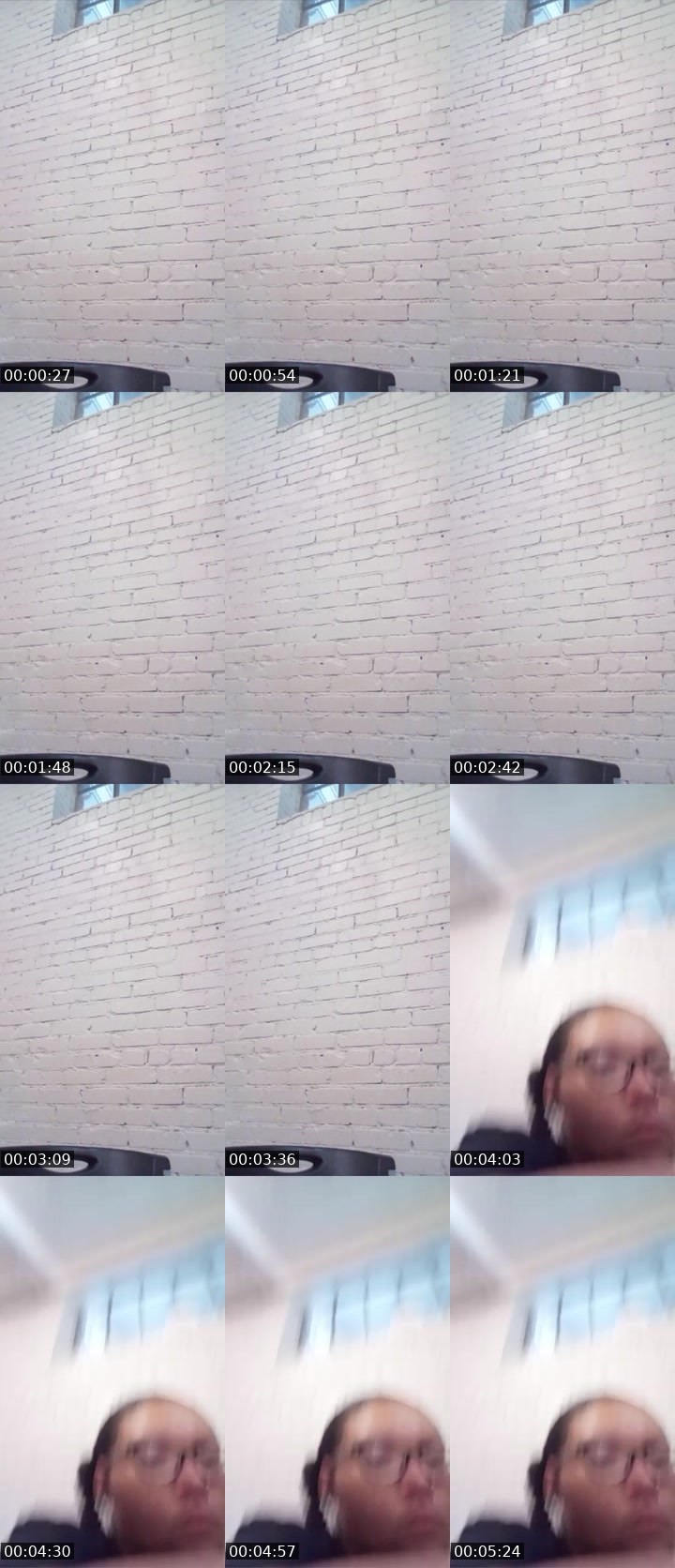 Contact-sheet preview of Cheyana's Liveme recording