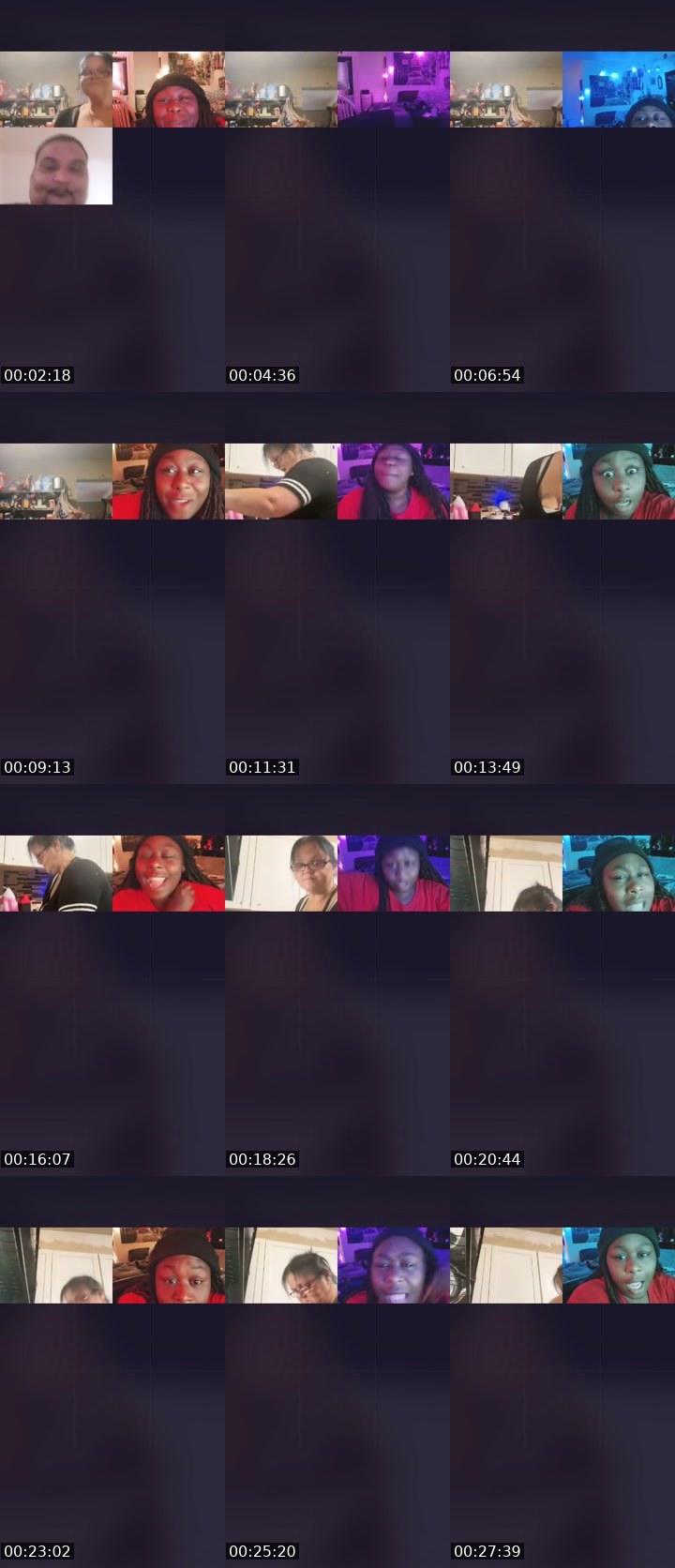 Contact-sheet preview of 🧪Savage F Love🌡️🩸's Liveme recording