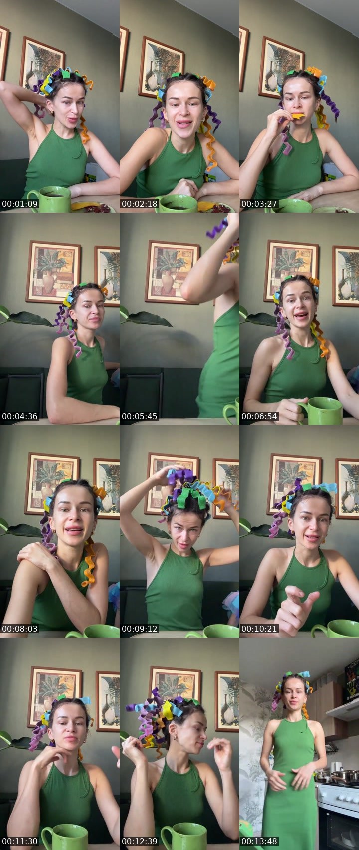 Contact-sheet preview of 6К for TROPICANA 💚's Liveme recording