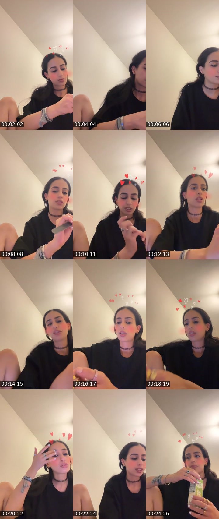 Contact-sheet preview of 𝐌𝐘𝐒𝐓𝐄𝐑𝐘 🐝's Liveme recording