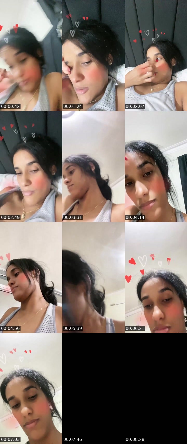 Contact-sheet preview of Estefania☘️🇩🇴's Liveme recording