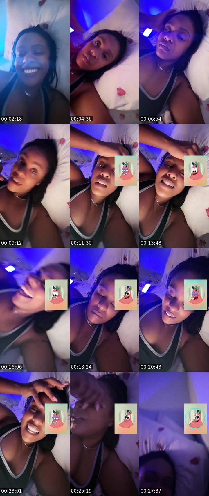 Contact-sheet preview of Braba ♊️'s Liveme recording