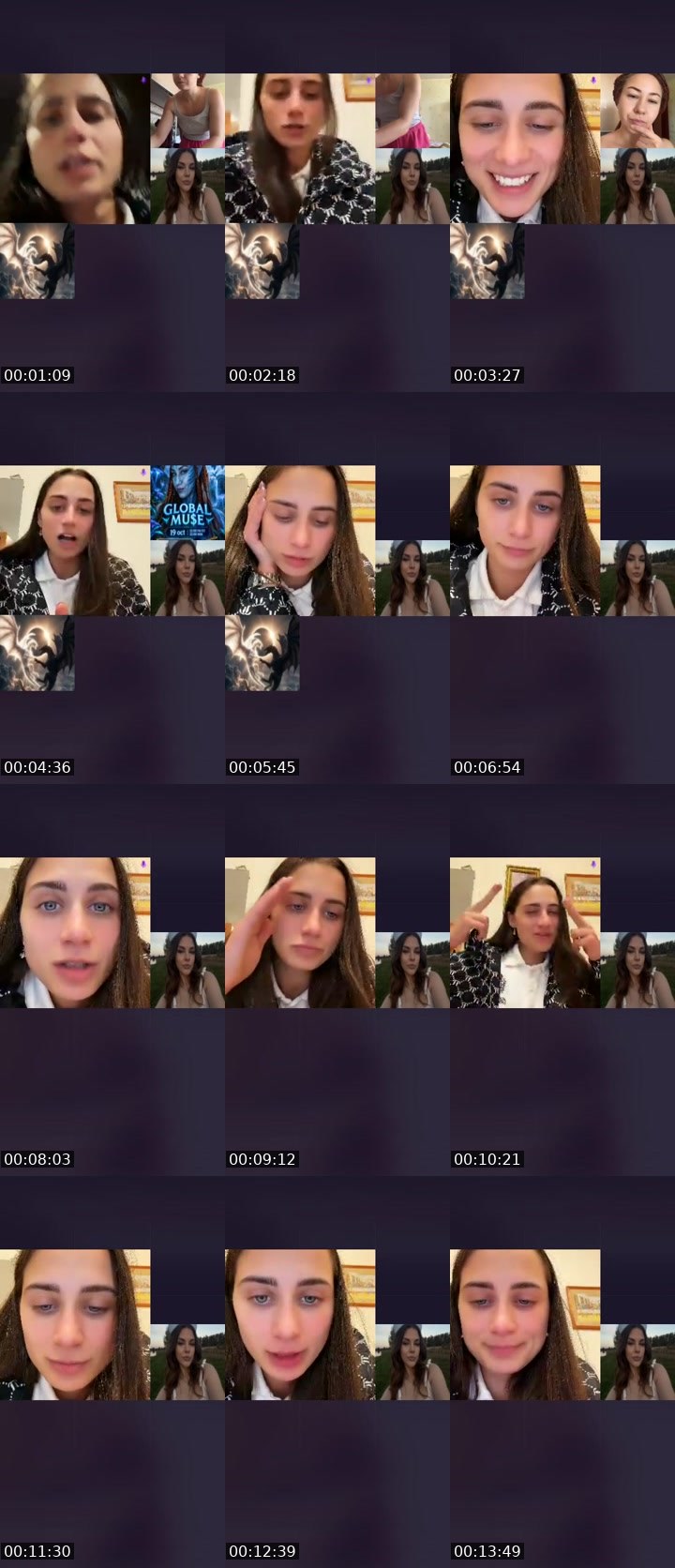 Contact-sheet preview of 𝑬𝓂𝓂𝒾𝒯𝓇𝒶𝒾𝓁🐾's Liveme recording