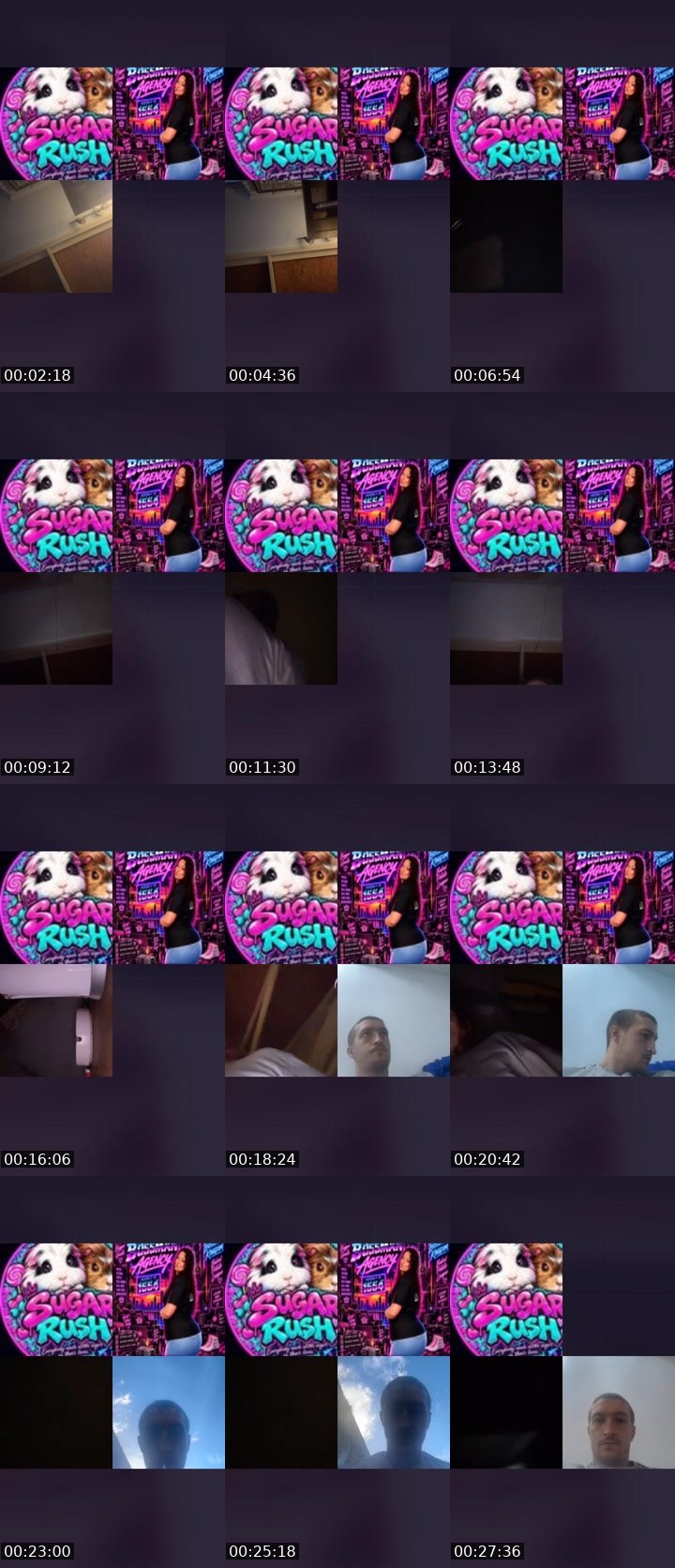 Contact-sheet preview of ★Sugar𝙍ush★🍭's Liveme recording