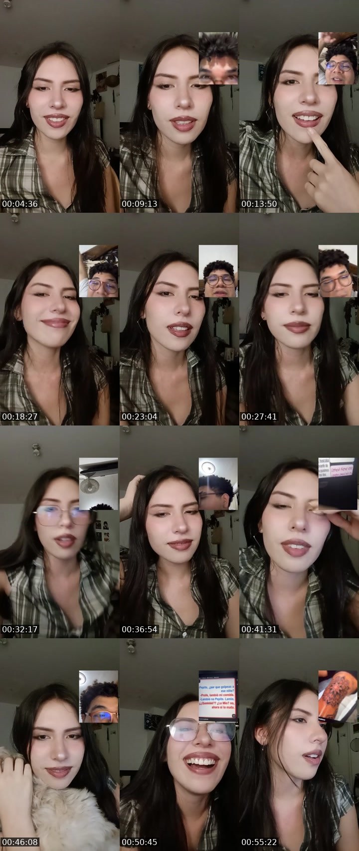 Contact-sheet preview of 🦋💫 Mila_22's Liveme recording
