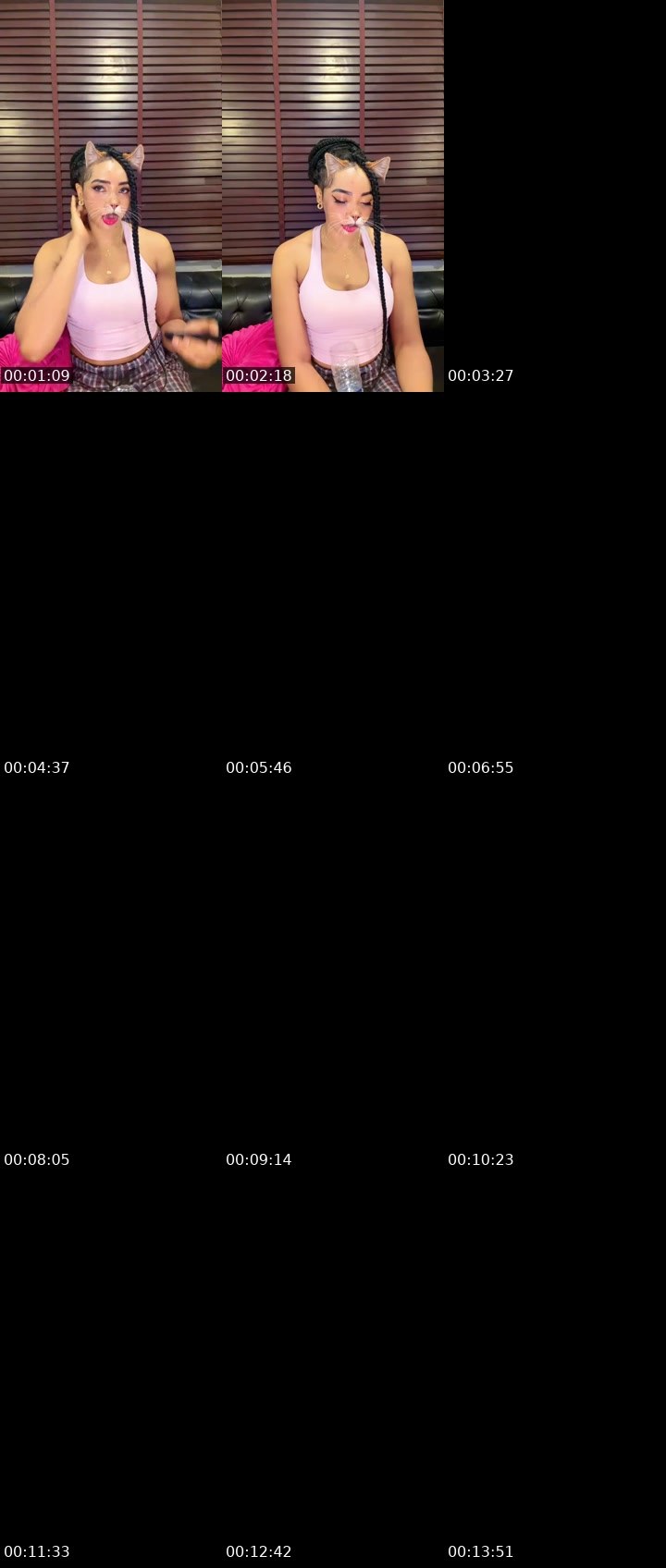 Contact-sheet preview of 🦋🦋BúțťëřfLy🦋🦋🖤⁷'s Liveme recording