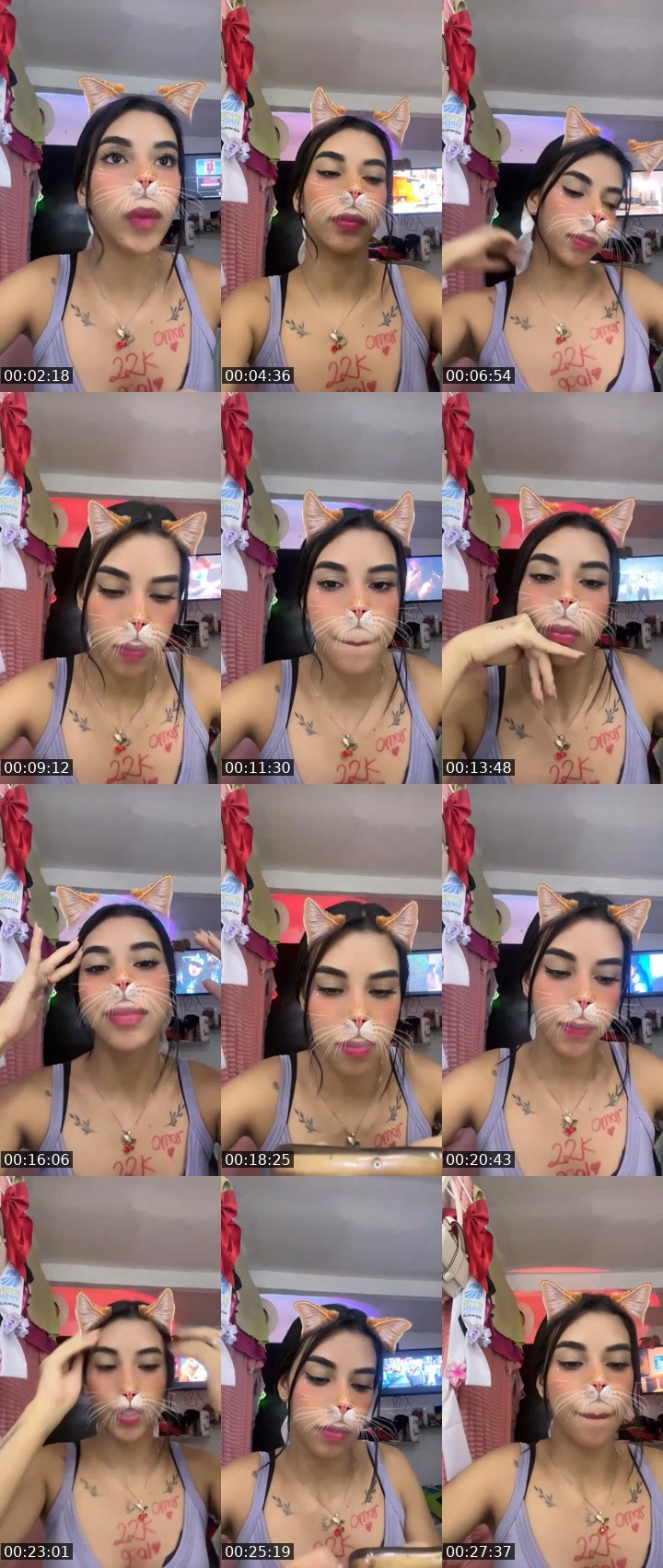 Contact-sheet preview of 🌐𝒫𝒶𝓊𝓁𝒶❤️‍🔥's Liveme recording