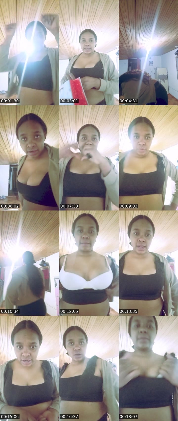 Contact-sheet preview of Micailin's Liveme recording