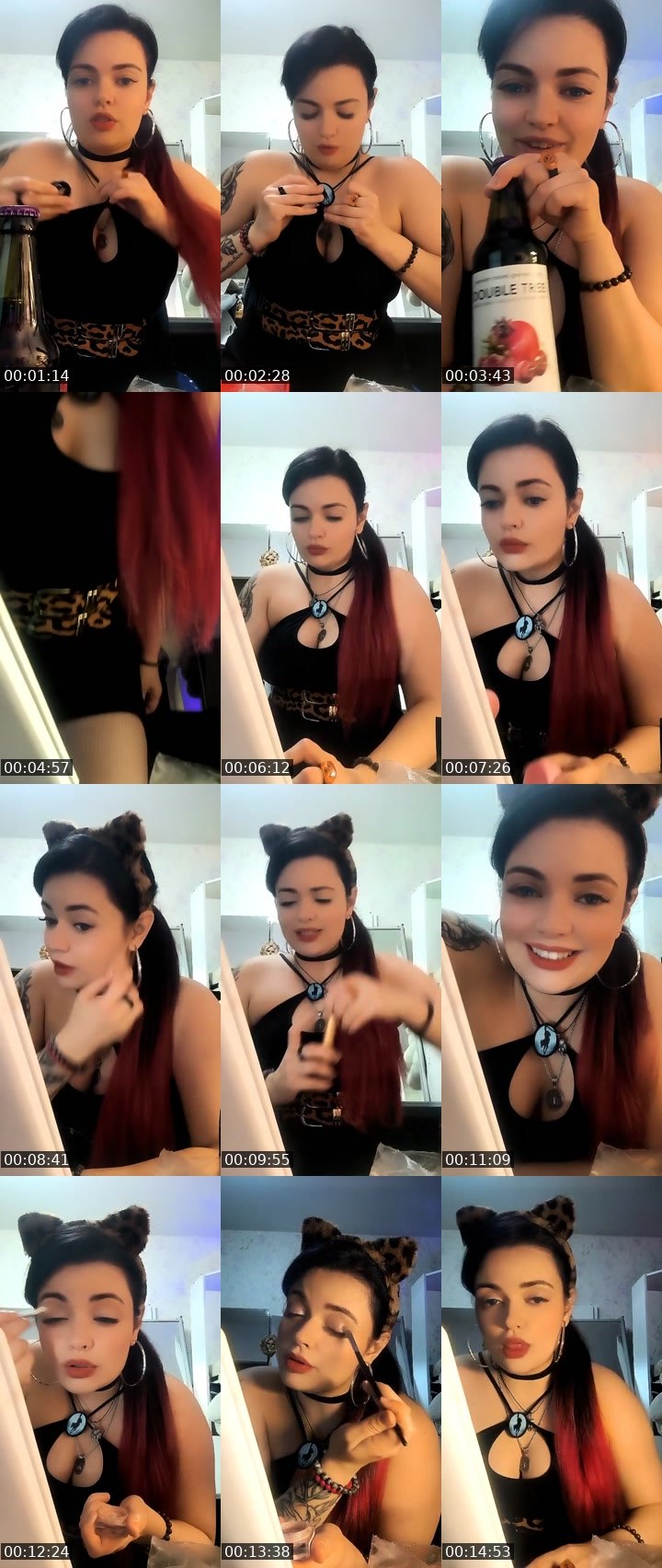 Contact-sheet preview of 44kYana Mikki🩷's Liveme recording