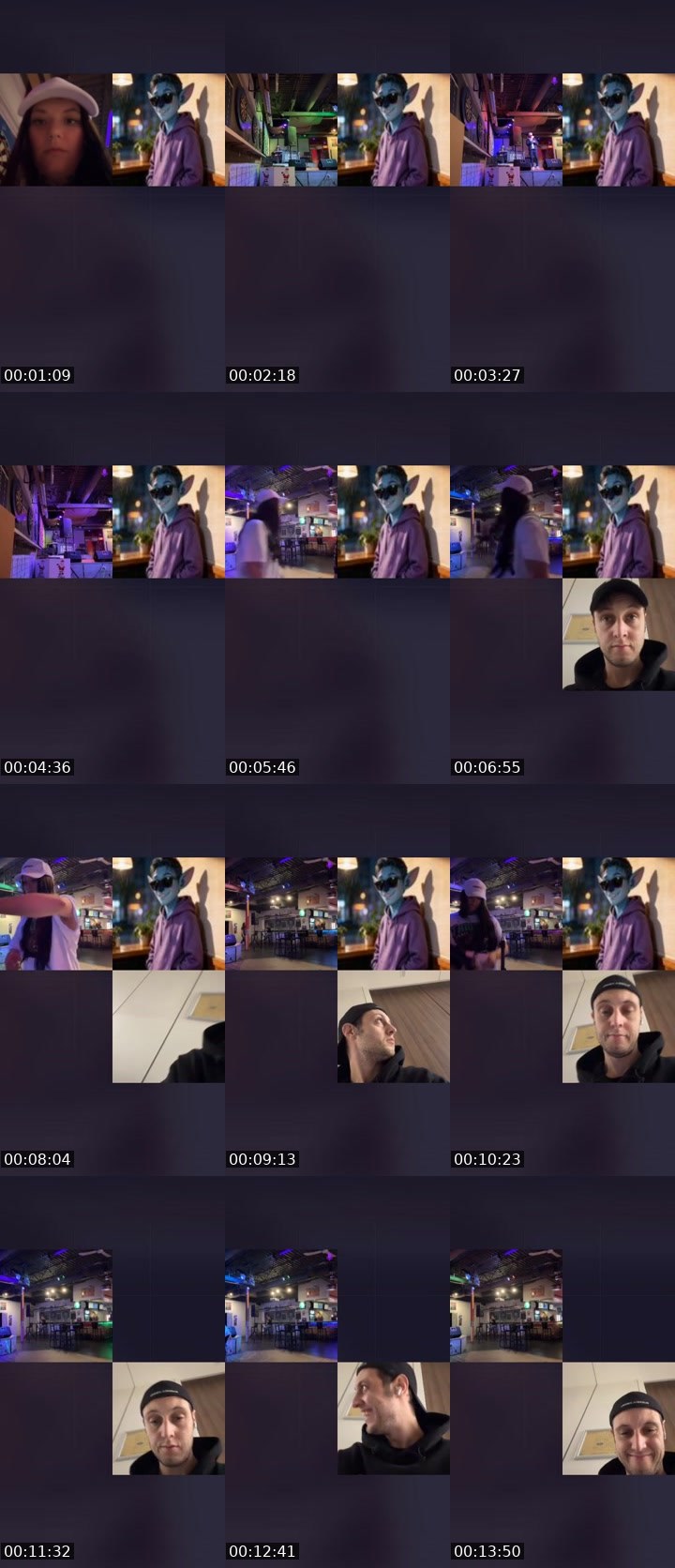 Contact-sheet preview of ✧ርᎧᗰᗴT🤍༞'s Liveme recording